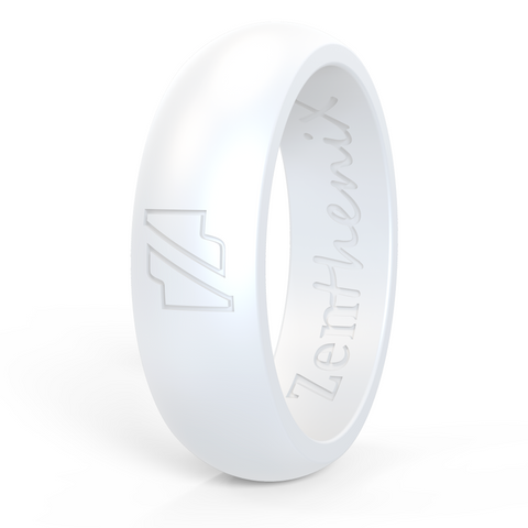 ZentheniX® Womens ActiveWear Ring - White