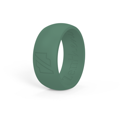 ZentheniX® Mens ActiveWear Silicone Ring - Green