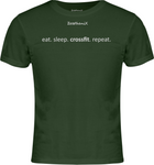 The ZentheniX Eat Sleep Crossfit Repeat T-Shirt.