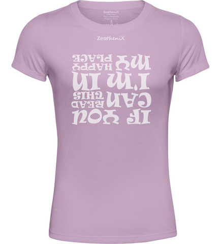 My Happy Place T-Shirt - Baby Pink